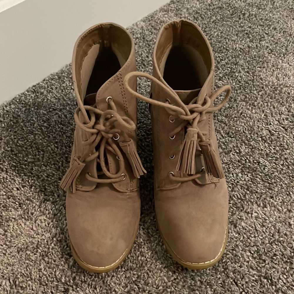 Brown boots
